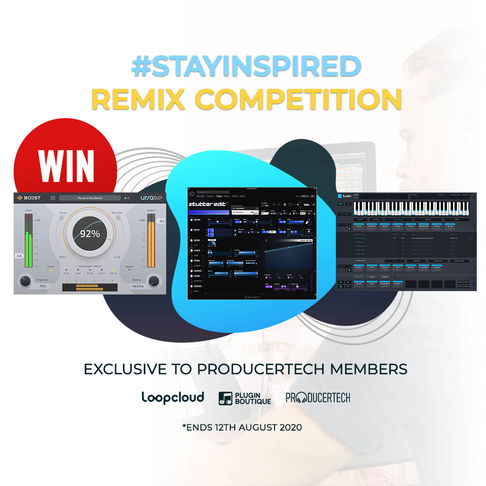 #StayInspired remix competition - Win plugins!