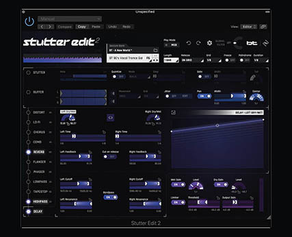 Plugins: iZotope Stutter Edit 2