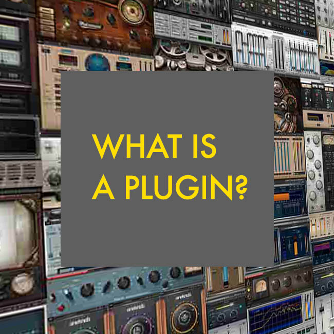 What is a plugin in music?